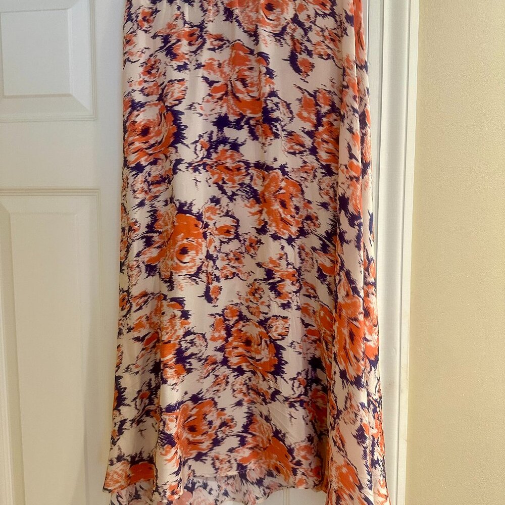 TUCKER Silk Skirt SMALL